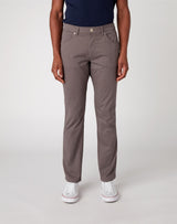 Wrangler Men's Greensboro Stretch Straight Leg Chino in Quiet Grey (W15QWA172) Size 34 - 46