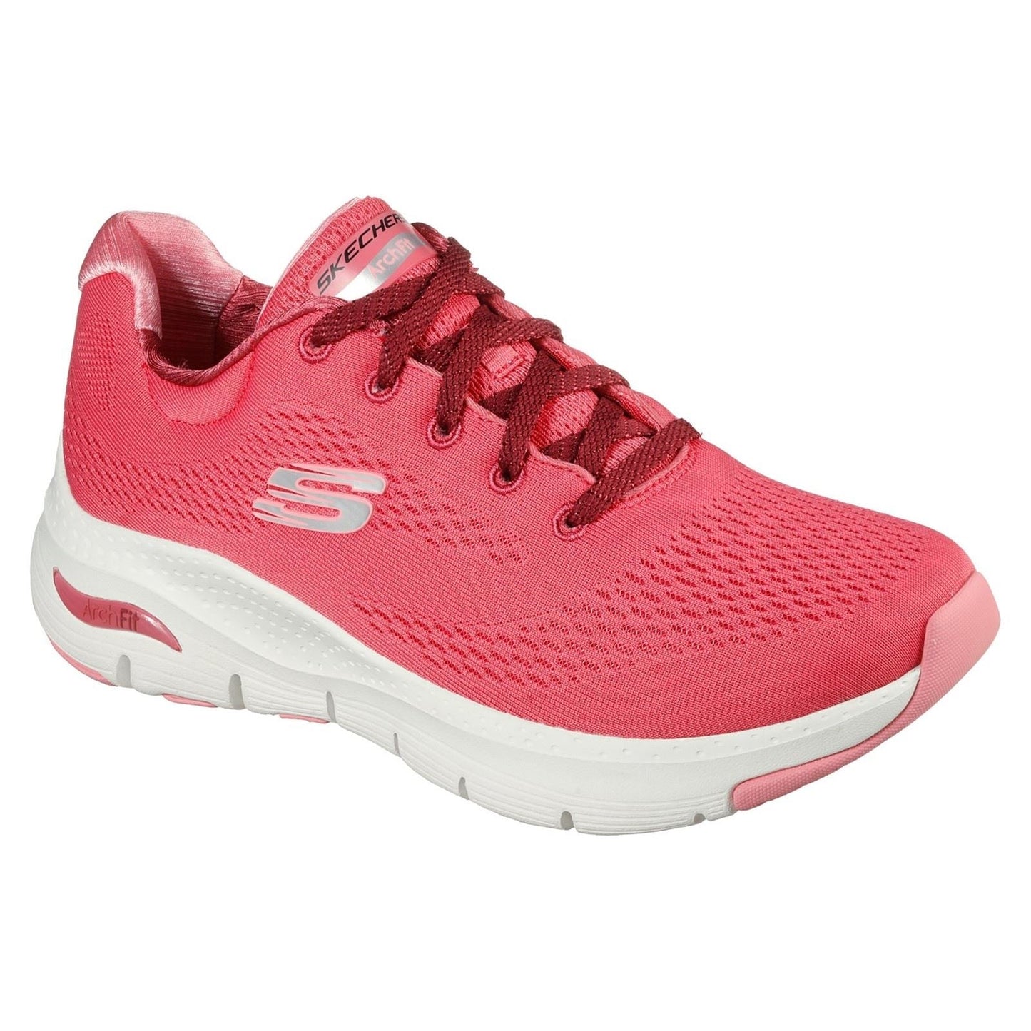 Skechers Arch Fit Sunny Outlook Sports Shoe Ladies Sports in Pink