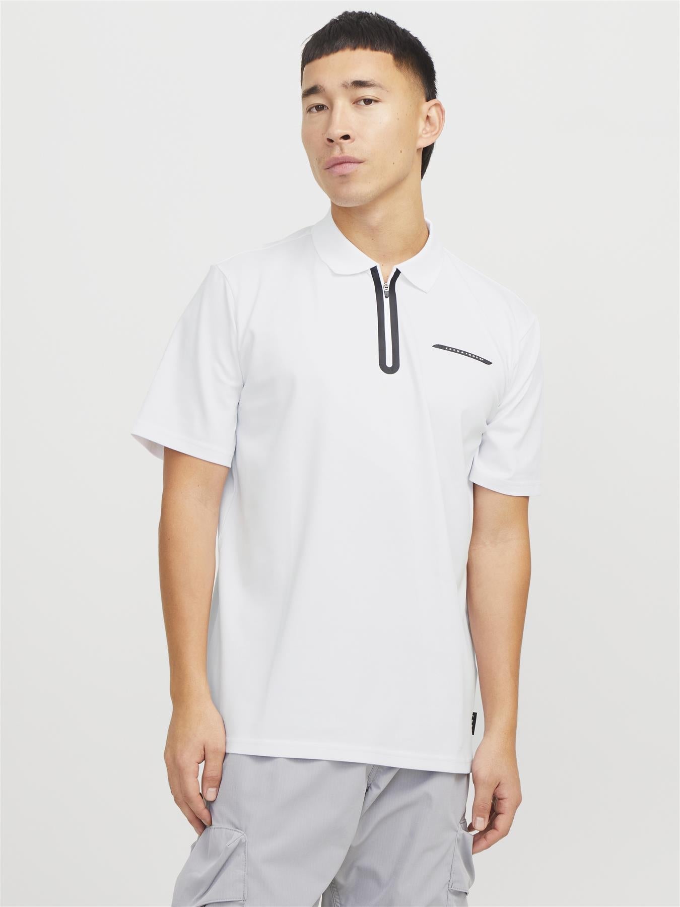 Jack & Jones Short Sleeves Polo Shirt For Men (JCOFUSION PIQUE) in 3 Colours, S-XXL
