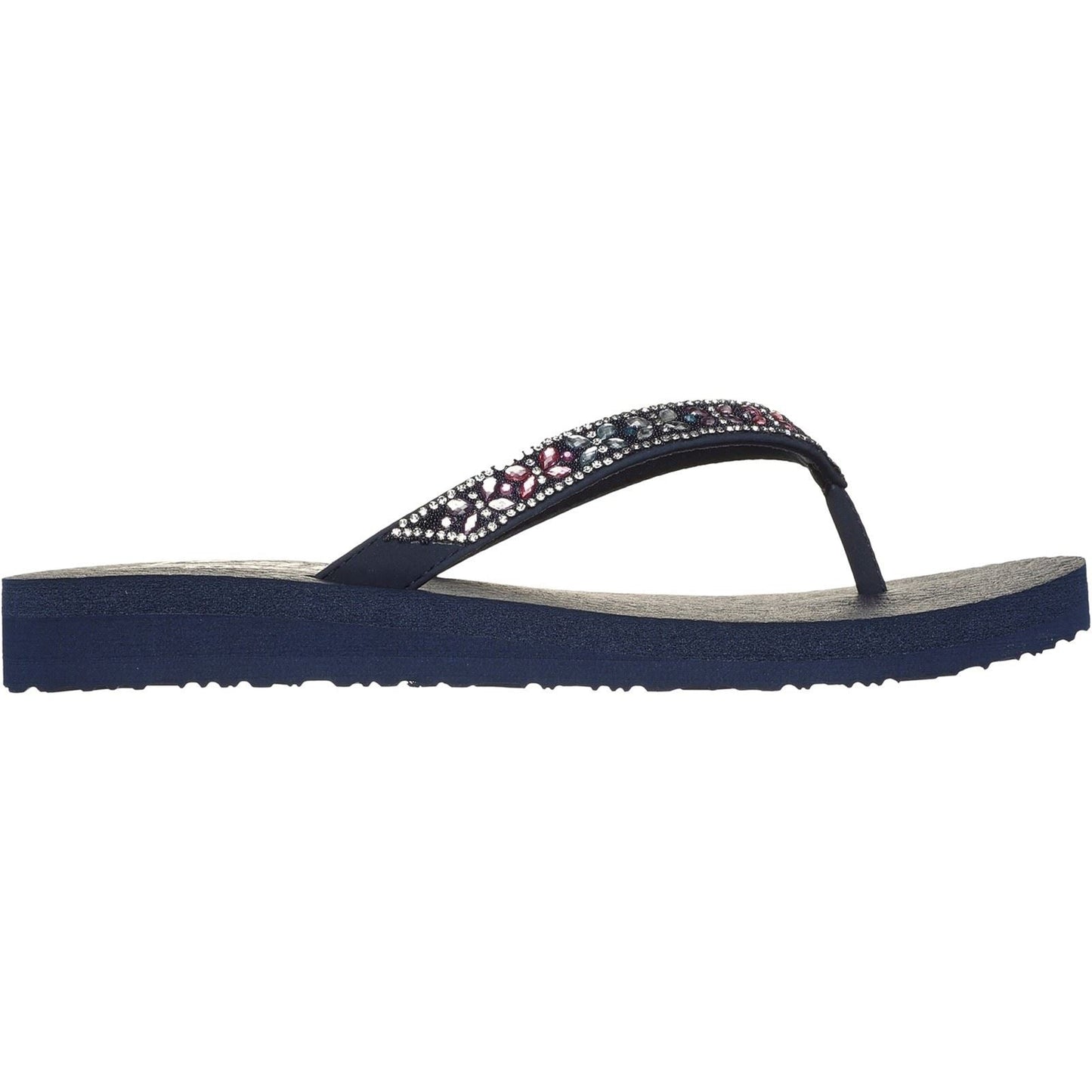 Skechers Women Sandal - Meditation - Butterfly Garden in Navy/Multi, 3-8 - GAR119660