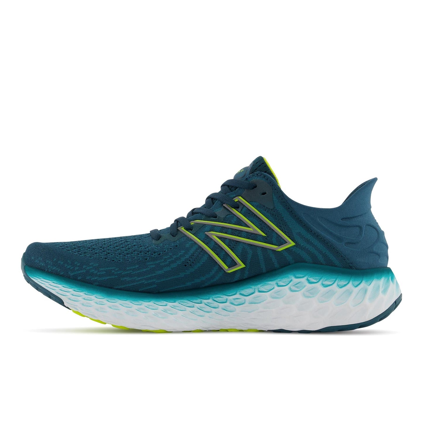 New Balance Men's Fresh Foam 1080 Sneaker Wide Fit Shoes in Yellow in size UK5.5 to UK19.5