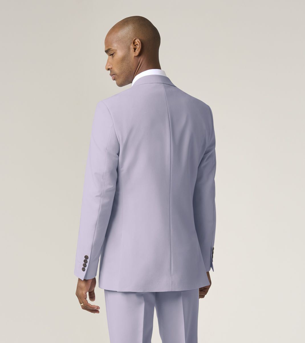 Skopes Beckett Suit Tailored Fit Jacket For Men in Lilac Pink, 36S-62L