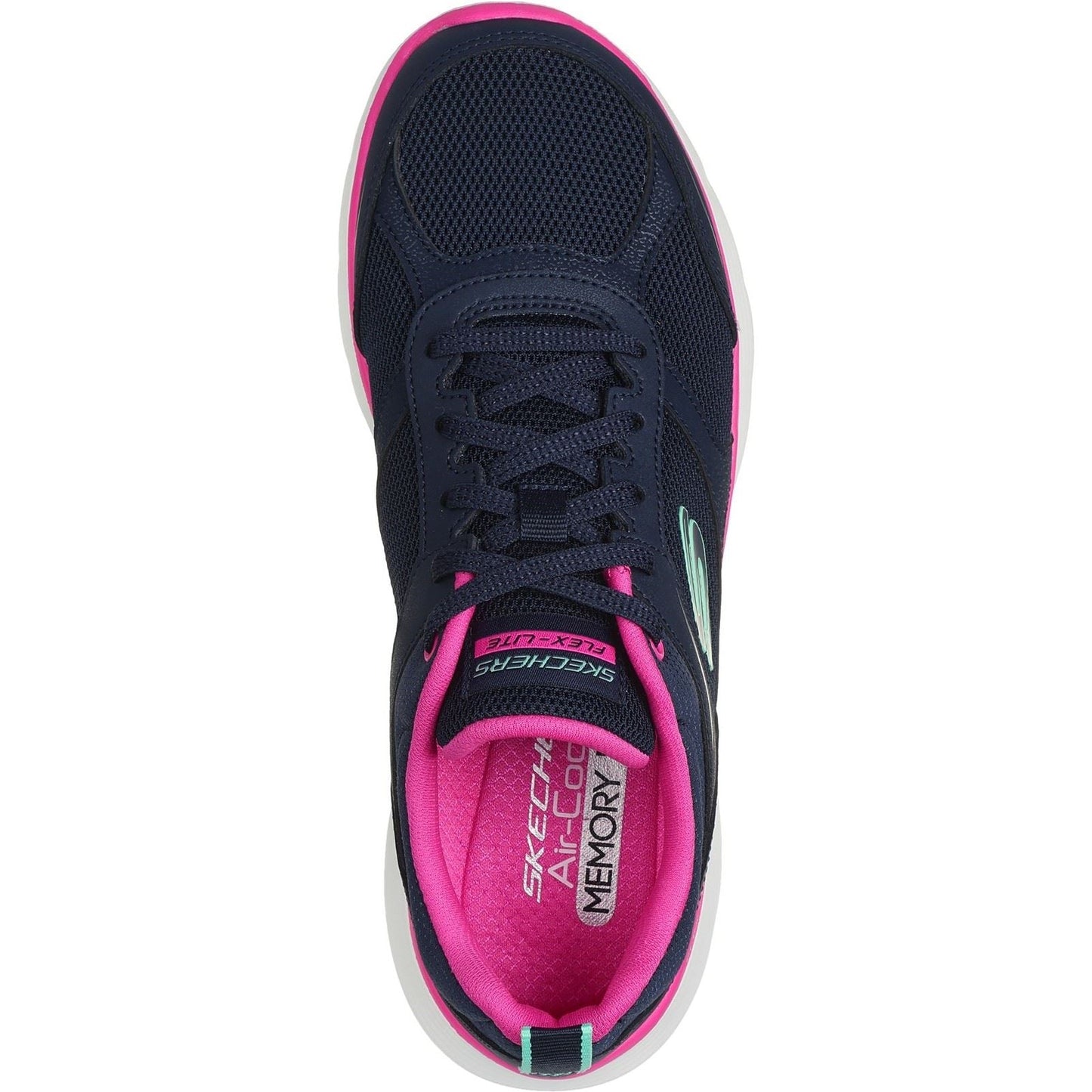 Skechers Women Trainers - Flex Appeal 5.0 Fresh Touch in Navy/Hot Pink, 3-8 - GAR150202