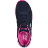 Skechers Women Trainers - Flex Appeal 5.0 Fresh Touch in Navy/Hot Pink, 3-8 - GAR150202