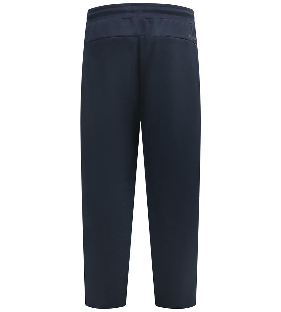 D555 KINGSWOOD Couture Open Hem Jogger For Men (Tall) With Pin Tuck Front in Dark Navy, LT-3XLT
