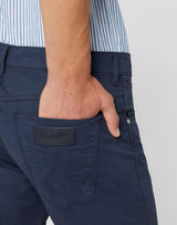 Wrangler Men's Greensboro Stretch Straight Leg Navy Chino (W15QWA114) Size 34 - 46