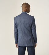 Skopes Doug Textured Tailored Fit Jacket For Men in Blue, 36S-62L