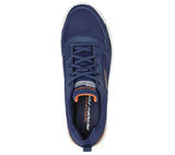Skechers Men's Skech-Air Dynamight in Navy/Orange in Size UK6 to UK13