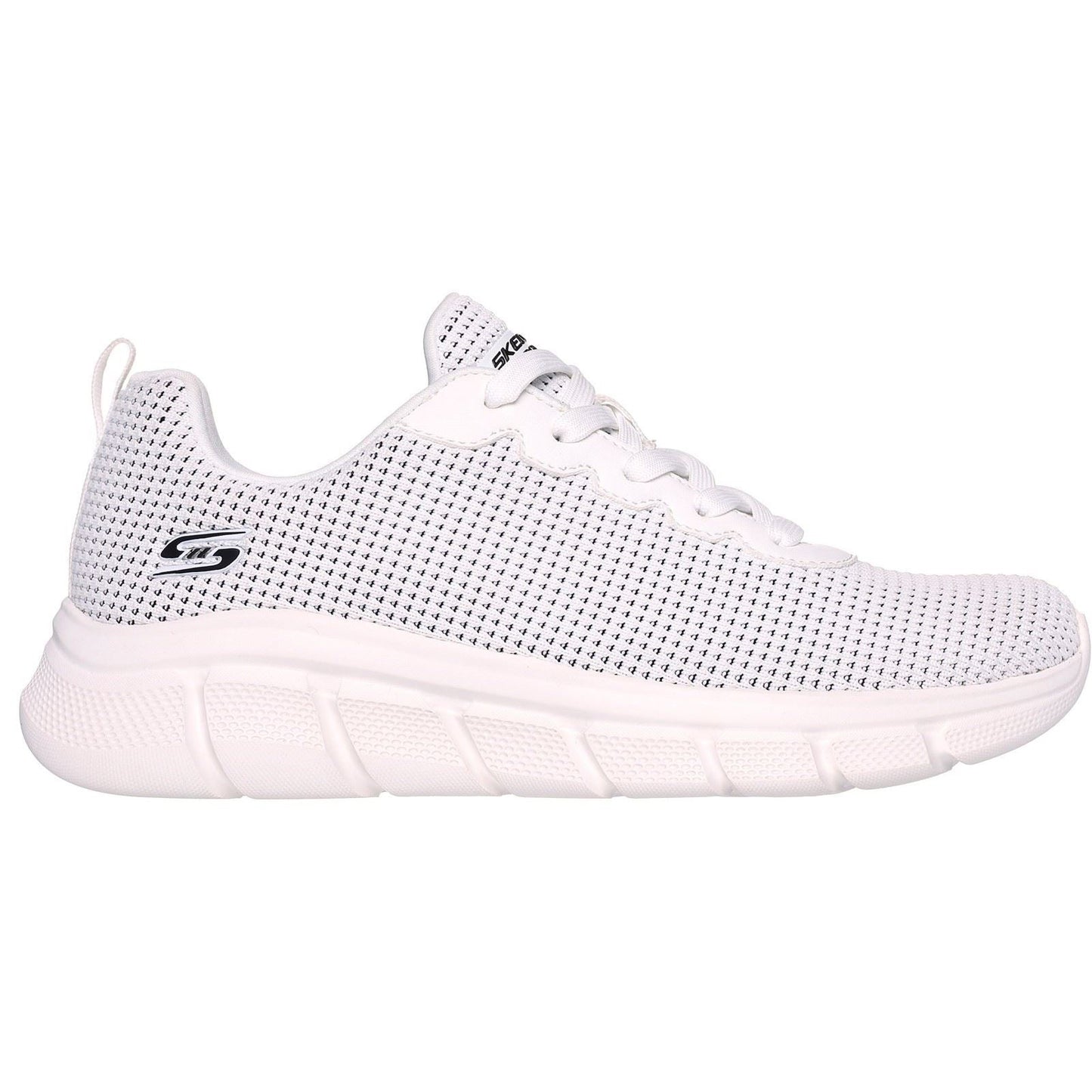 Skechers Women Trainers - Bobs Sport B Flex - Visionary Essence in White, 3-8 - GAR117346