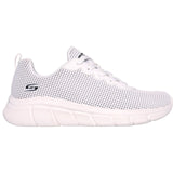 Skechers Women Trainers - Bobs Sport B Flex - Visionary Essence in White, 3-8 - GAR117346