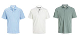Jack & Jones JPRCCRODNEY Short Sleeve Polo for Mens in 3 Colours, 1XL-6XL
