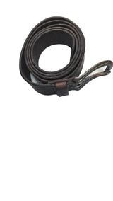 Wrangler Men Leather Belt With Self Pattern in Brown Size XS - XXL