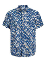 Jack & Jones (12240518) JORJAMES PALMA Short Sleeve Shirt in 3 Colour Options 1XL to 8XL
