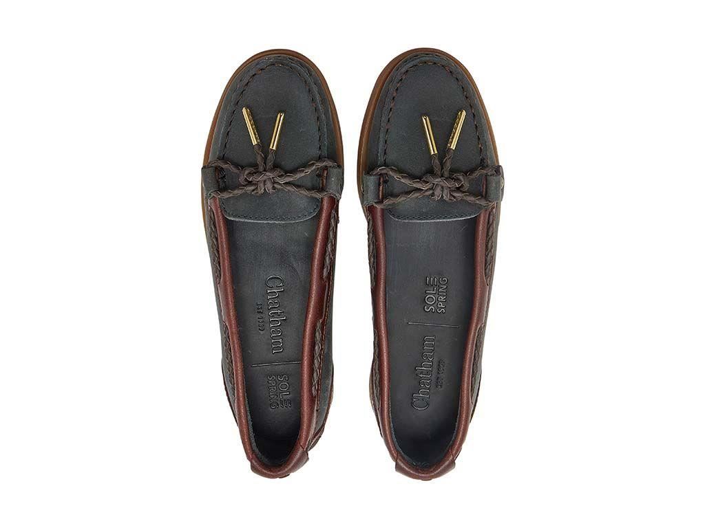 Chatham Women's Rota G2 Nubuck Slip-On Boat Shoe in 2 Colour Options 3 to 9