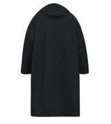 D555 WEBBER Sherpa Lined Showerproof Changing Robe For Men in Black, 2XL-6XL