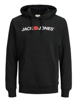 Jack & Jones Old Logo Sweat Hood For Men (JJECORP) in 3 Colours, Large