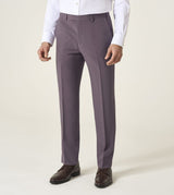 Skopes Tailored Fit Beckett Suit Trouser For Men in Mauve, 30W-58W