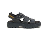 Cat Men's Modern And Smart Rigor Cement Construction And Coated Suede Rugged Sandal (P110618) UK 7-12, Black