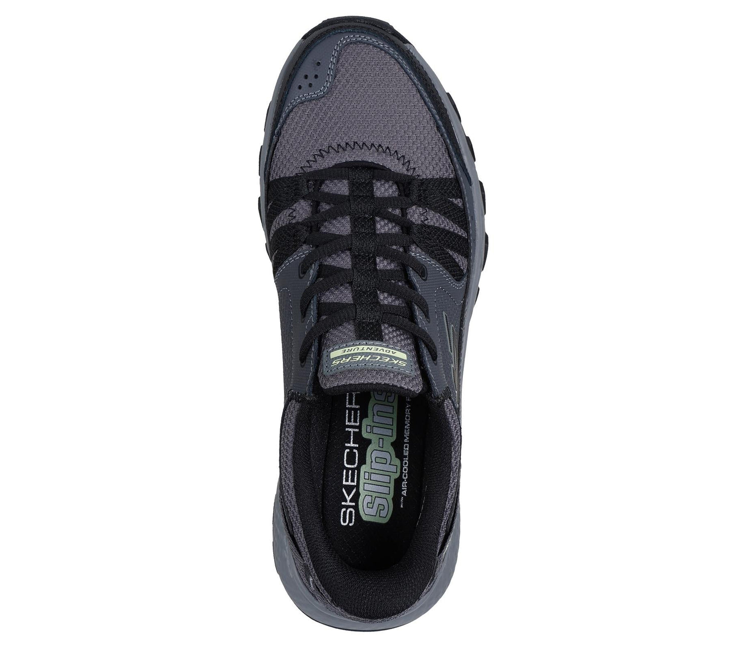 Skechers Slip On Shoe For Men Dynamite AT - Escapar Slip-ins in Charcoal/Black, 5.5-13