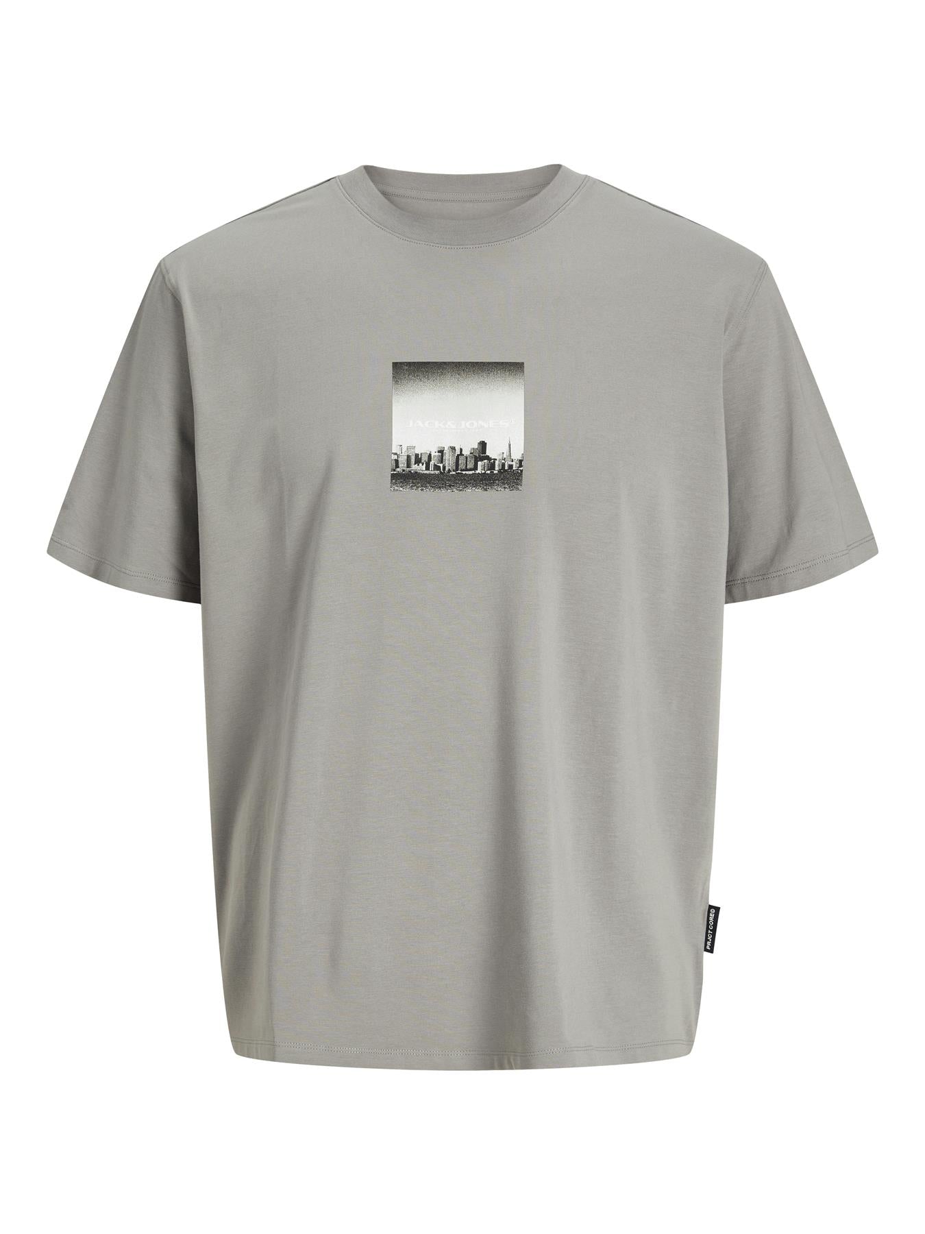 Jack & Jones Short Sleeves T-shirt For Men (JCOPACER PHOTO BRANDING) in 3 Colours, 3XL-8XL