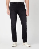 Wrangler Men Texas Slim Fit Medium Stretch Jeans In Black Waist Size 38 To 44