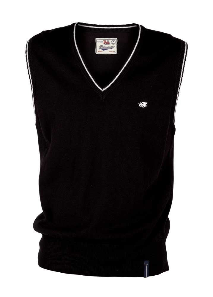 Duke London Mens Big Size Pure Cotton Sleeve Less Jumper