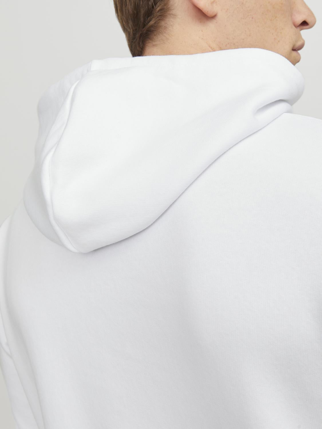 Jack & Jones Old Logo Sweat Hood For Men (JJECORP) in 3 Colours, Large