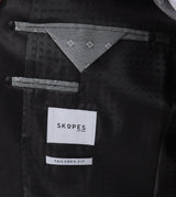 Skopes Newman Suit Jacket For Men's in Navy Shadow Check, 34S to 58L