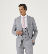 Skopes Slim Fit Suit Jacket Anello in Grey 30 to 48