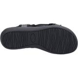 Hush Puppies Sara Quarter Strap Sandal Ladies in Black