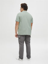 Jack & Jones Short Sleeves Polo Shirt For Men (JJEAUSTIN) in 4 Colours, 4XL-7XL