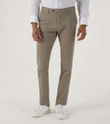 Skopes Men's Antibes Tapered Fit Casual Trouser in Stone 28 Short to 46 Regular