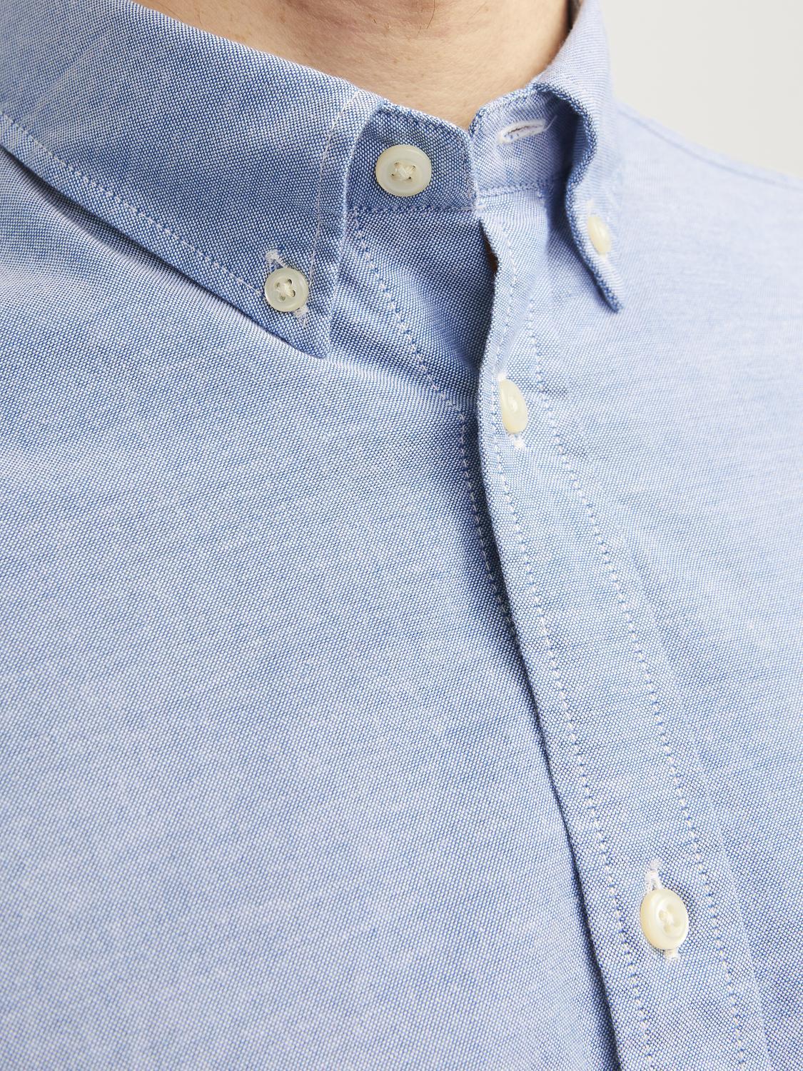 Jack & Jones Oxford Shirt With Long Sleeves For Men (JPRBLUBROOK) in 8 Colours, L-XL