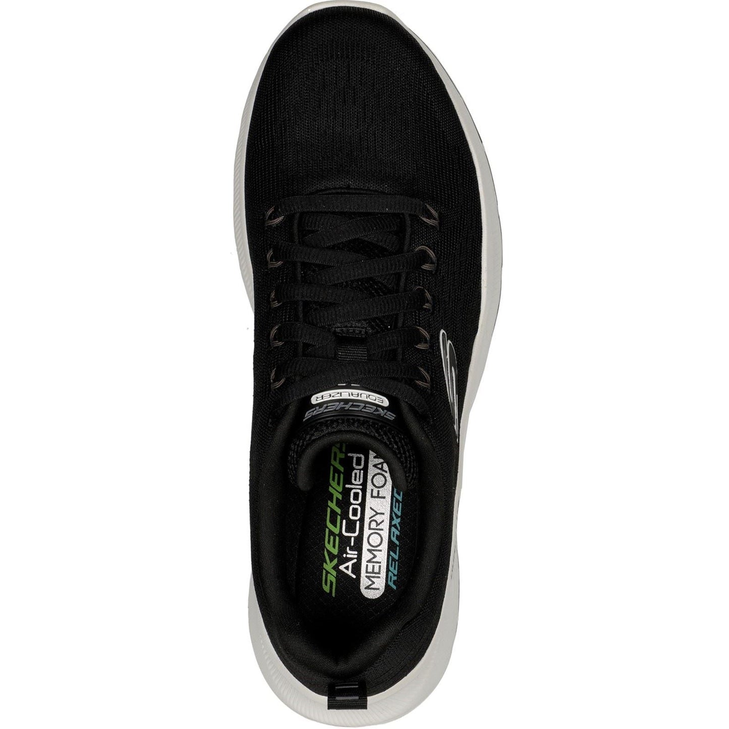 Skechers (GAR232519) Men's Equalizer 5.0 Trainers in Black/White 6 to 12