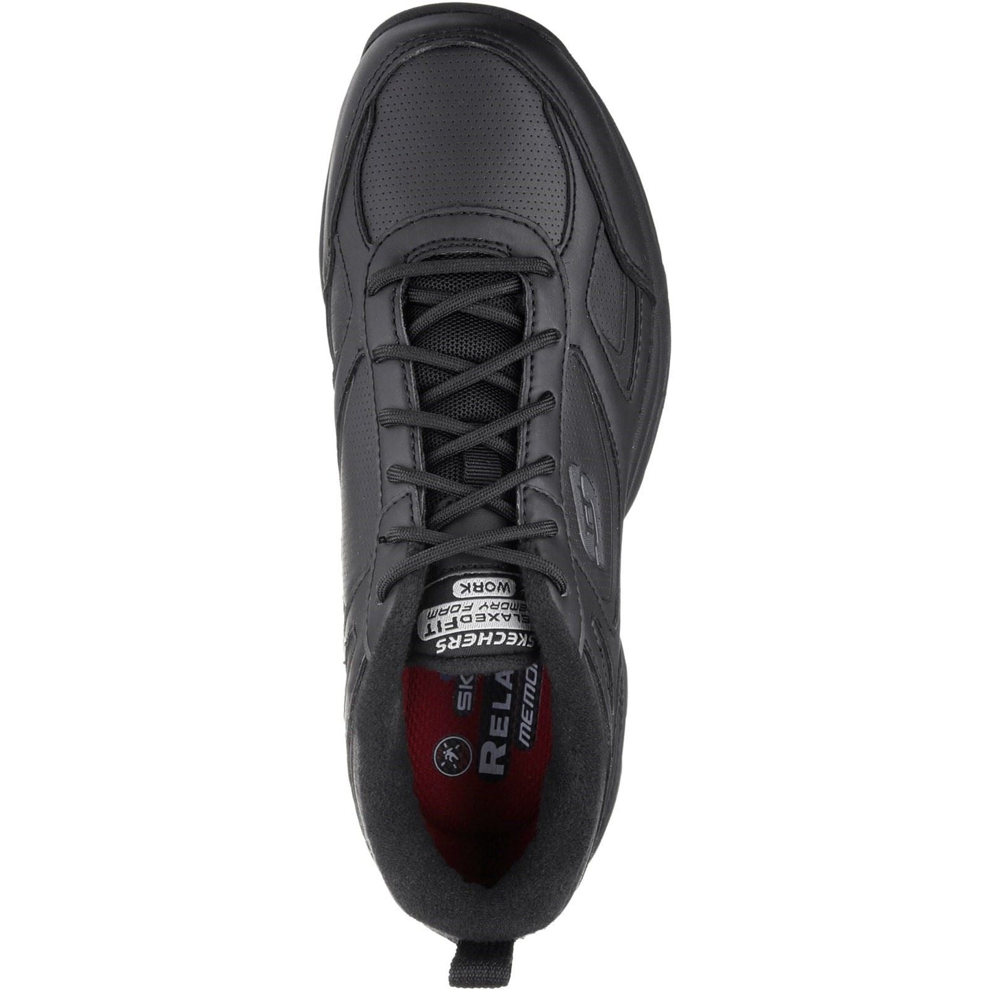Skechers (GAR77200) Women's Work Relaxed Fit: Dighton - Bricelyn SR Safety Shoe in Black 3 to 9