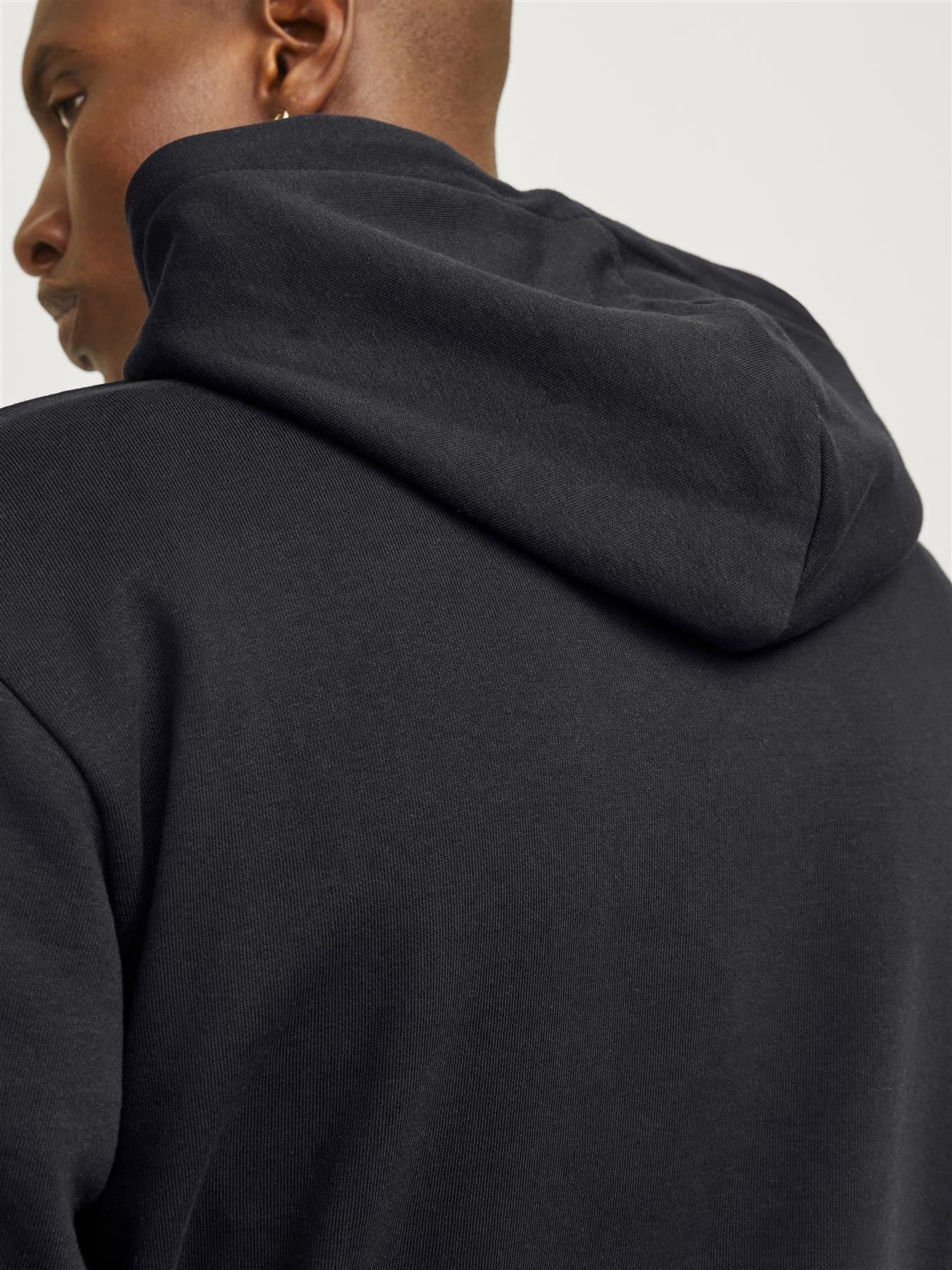 Jack & Jones Sweatshirt Hoodie For Men (JJECALEB VARSITY) in 5 Colours, L-XL