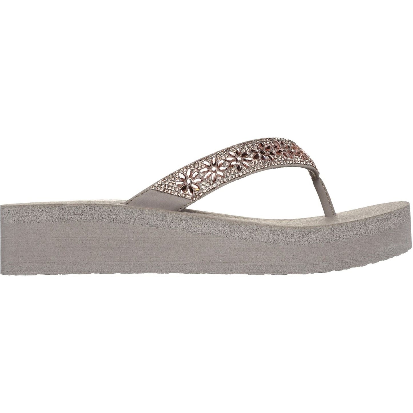 Skechers Women Sandal - Vinyasa - Wild Daisies in Taupe, 3-8 - GAR119638