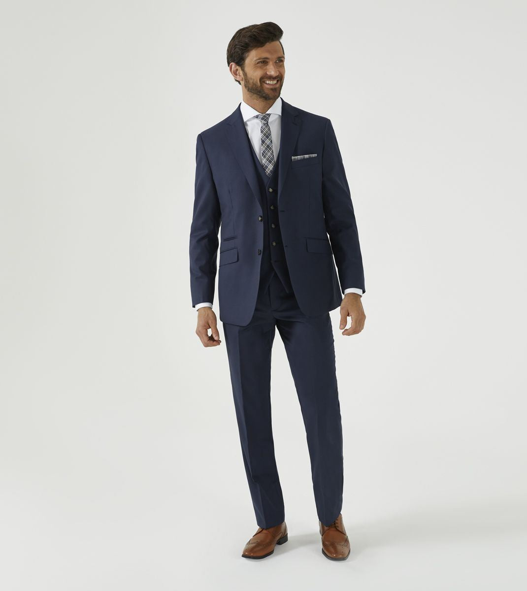 Skopes Joss Suit Waistcoats For Mens in Blue, 34 to 72