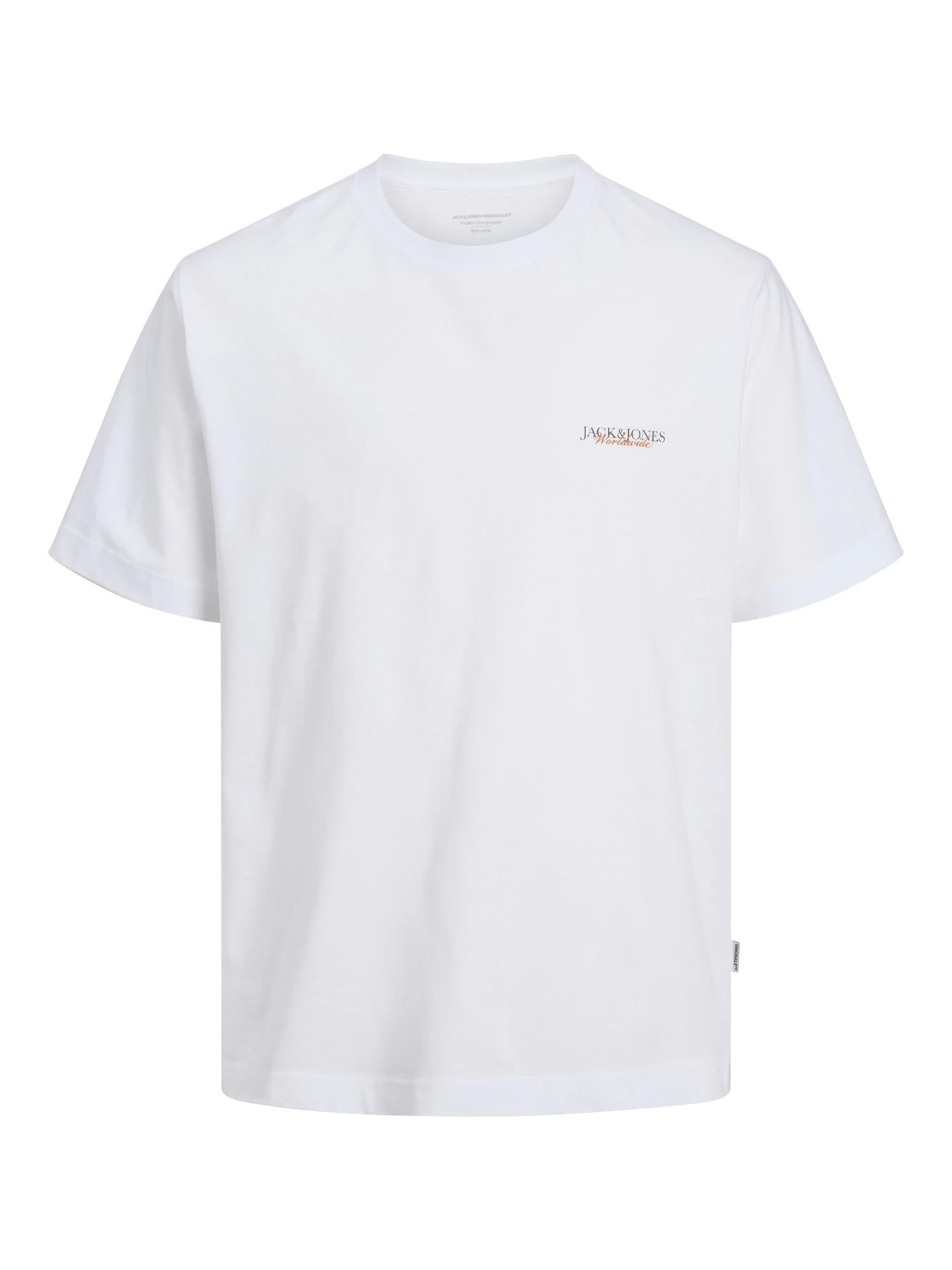 Jack & Jones Short Sleeves T-shirt For Men (JORBOSTON PHOTO) in 3 Colours, S-XXL