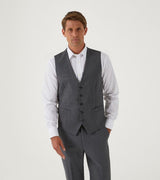Skopes Men's Tailored Fit Farnham Waistcoat in Grey 34 to 72 Regular