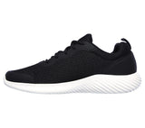 SKECHERS Men's Bounder - Voltis Running/Walking Trainers in Black/Gold