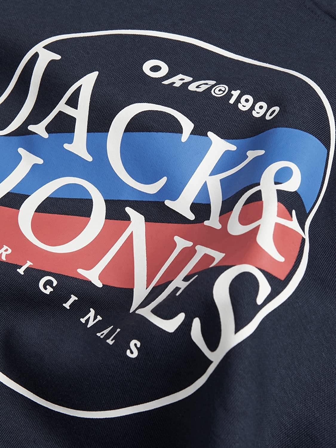 Jack & Jones Men's Plus Size JORCODYY Sweat Hoodie in 2 Colours 1XL to 6XL