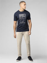 Ben Sherman Summer Scooter Short Sleeve T-Shirt for Mens 0076132) in Navy, 2XL-5XL