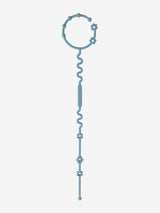 Bloom Bambini Adjustable Teether and Pacifier Clip in Blue