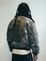 MA-1 Patched Bomber in Grey Camo
