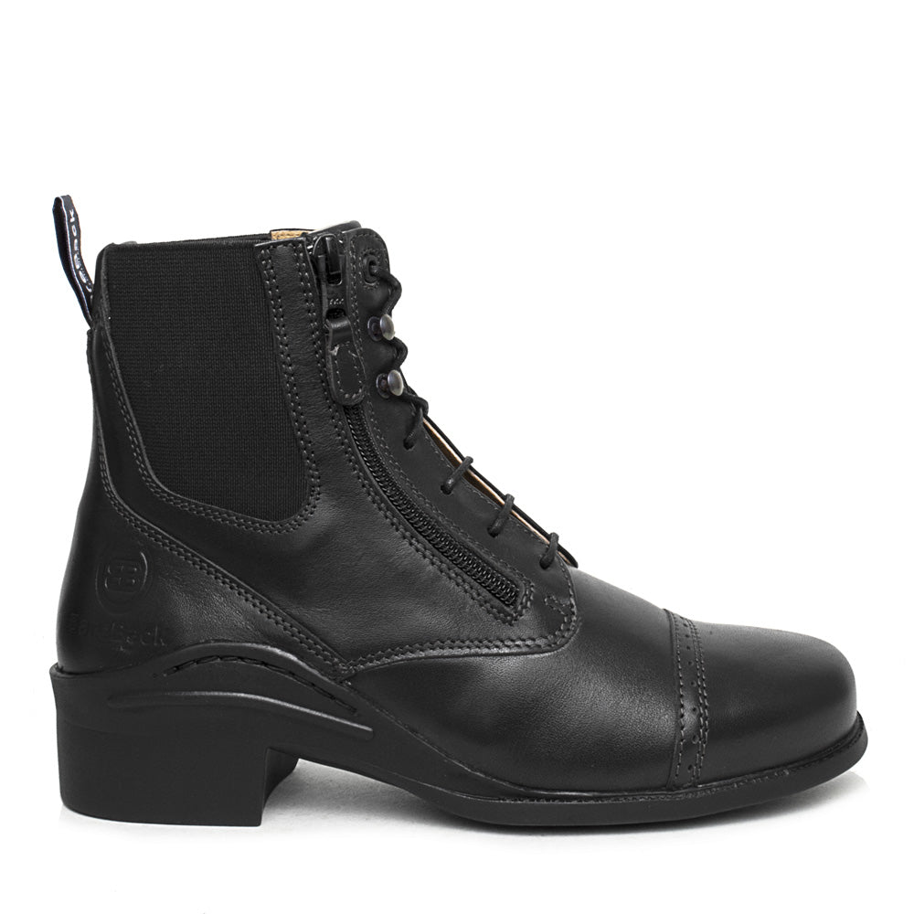 Bramham Zip Jodhpur Boots - Black