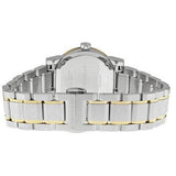 Burberry Women’s Watch Stainless Steel Silver & Gold Tone Strap With Gold Dial And Gold Case BU9217 The City