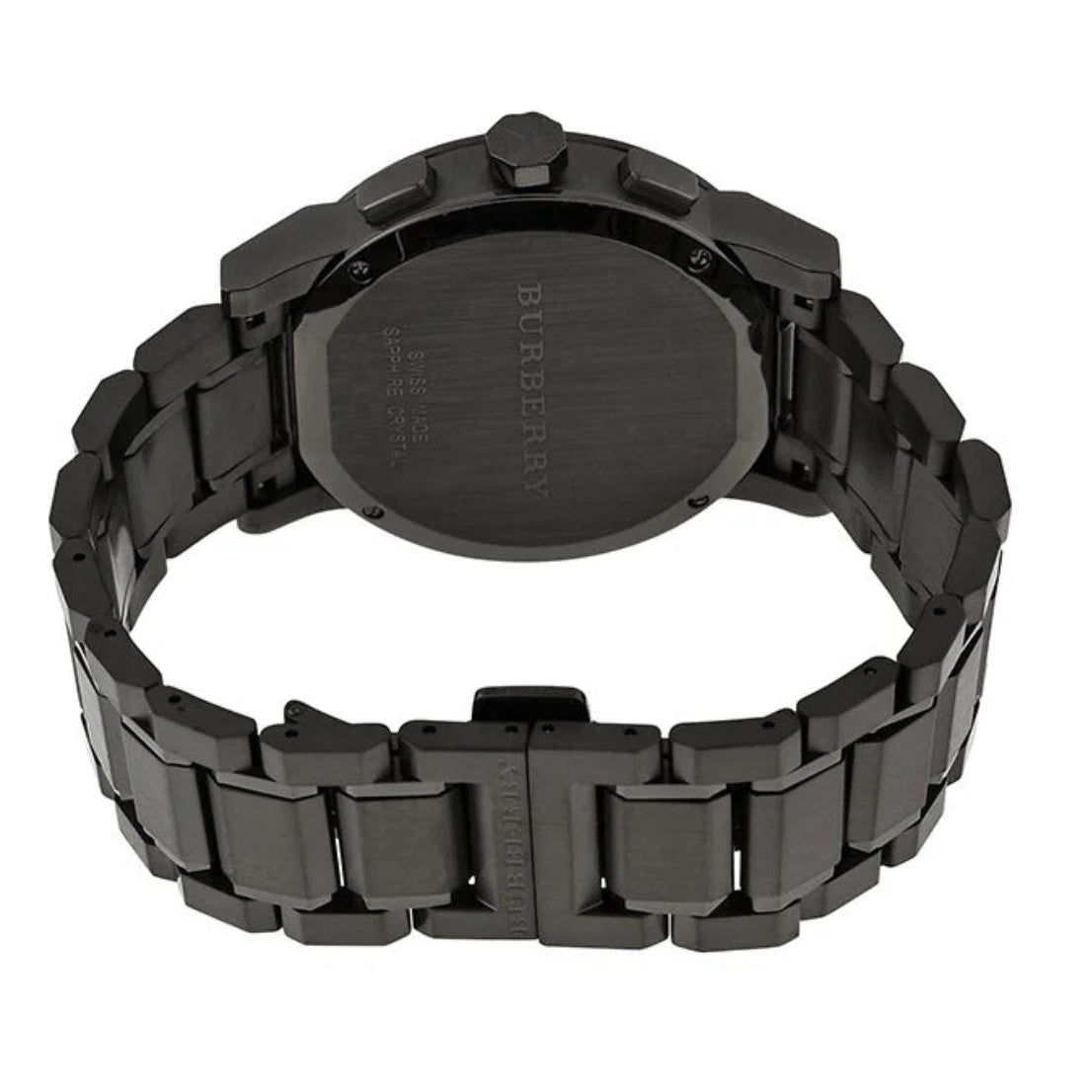 Burberry Men’s Watch Stainless Steel Grey Strap With Blue Dial BU9365 The City