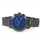 Burberry Men’s Watch Stainless Steel Grey Strap With Blue Dial BU9365 The City