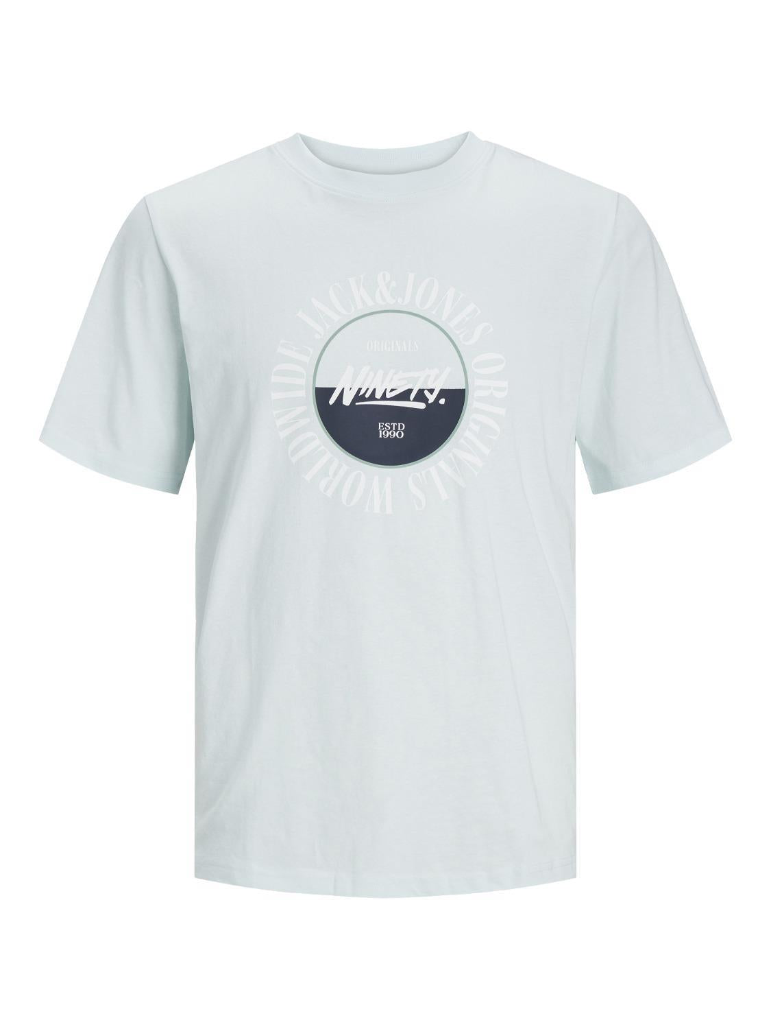 Jack & Jones Plus Men's JORCOBIN Short Sleeve Crew Neck T-Shirt 3 Colours, 1XL to 6XL
